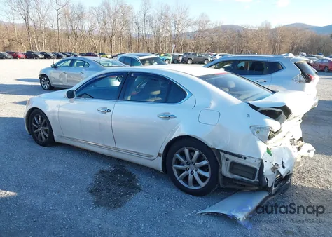 2008 Lexus Ls 460 из США, поврежденный, VIN JTHBL46F685052751